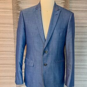 Calvin Klein Wool Blend Blazer – Blue – Men’s 40S